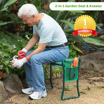 🔥LAST DAY PROMOTION 50% OFF🔥 2-in-1 Garden Seat & Kneeler